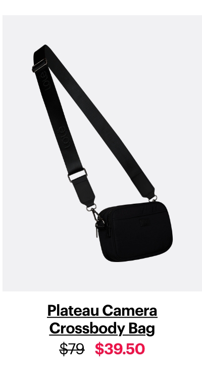 Plateau Camera Crossbody Bag