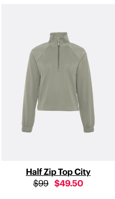Half Zip Top City
