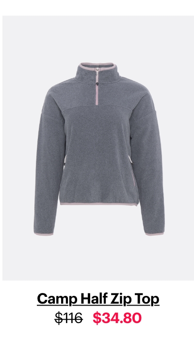 Camp Half Zip Top