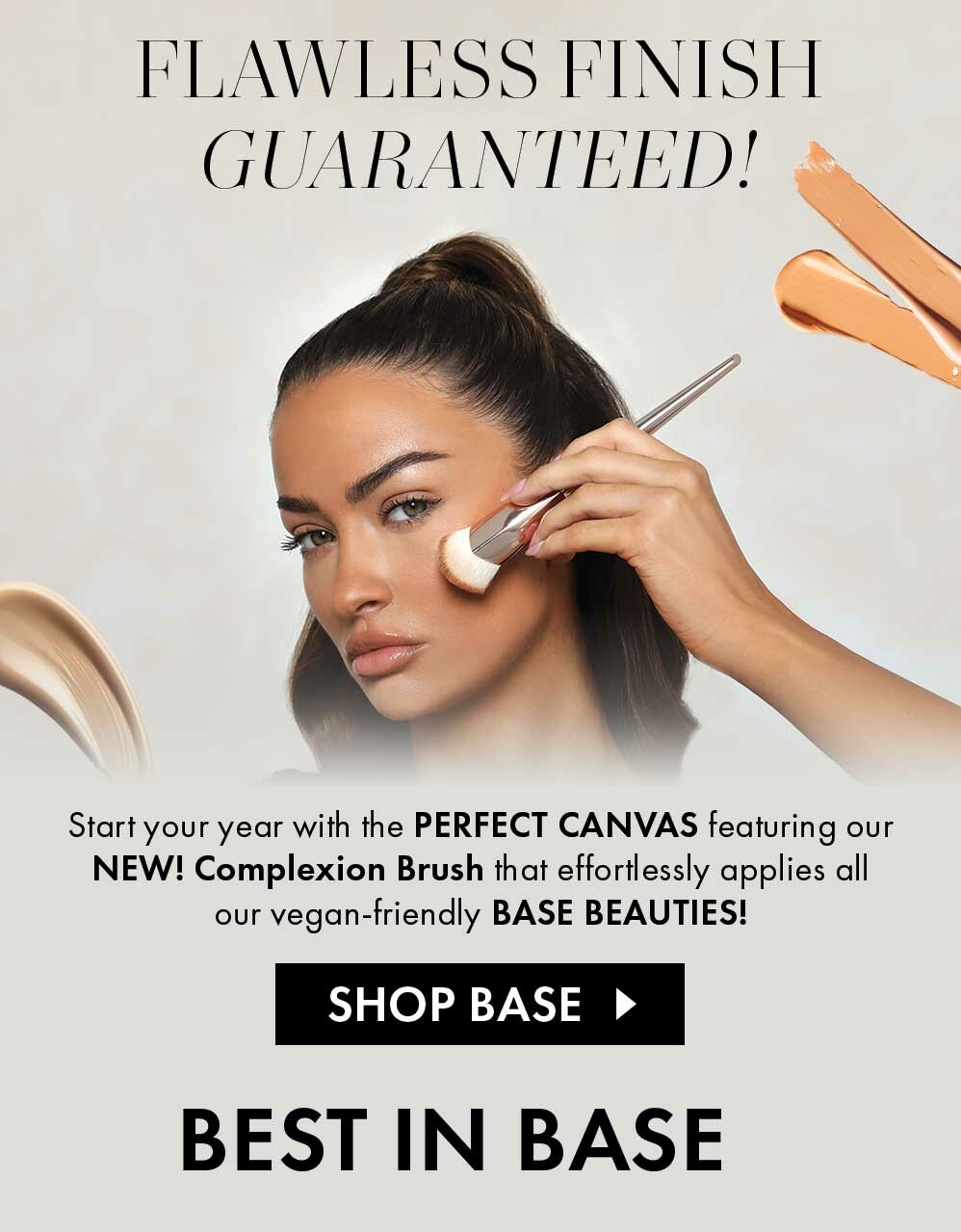 Flawless finish guaranteed!