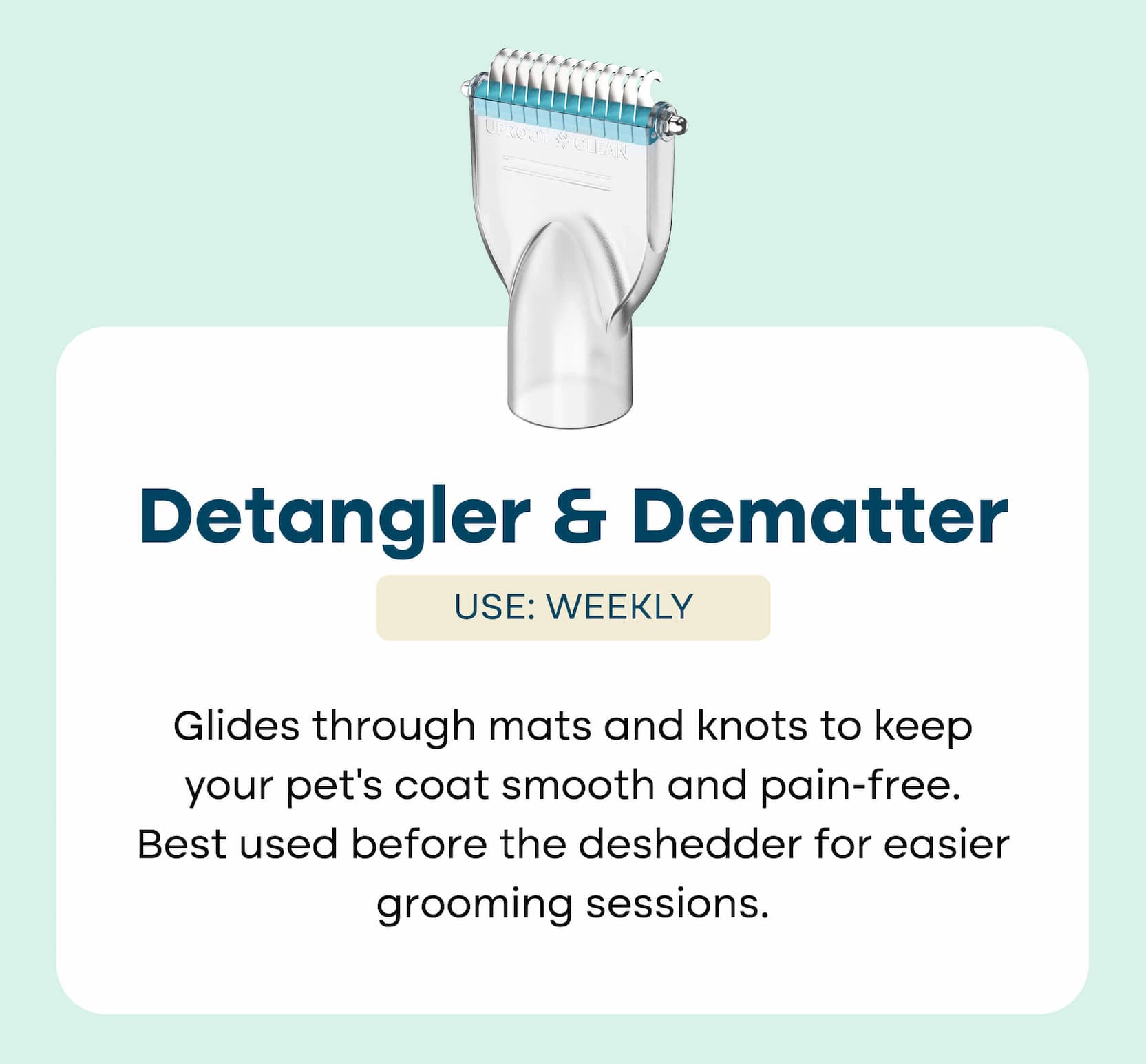 You left your groomer in the cart