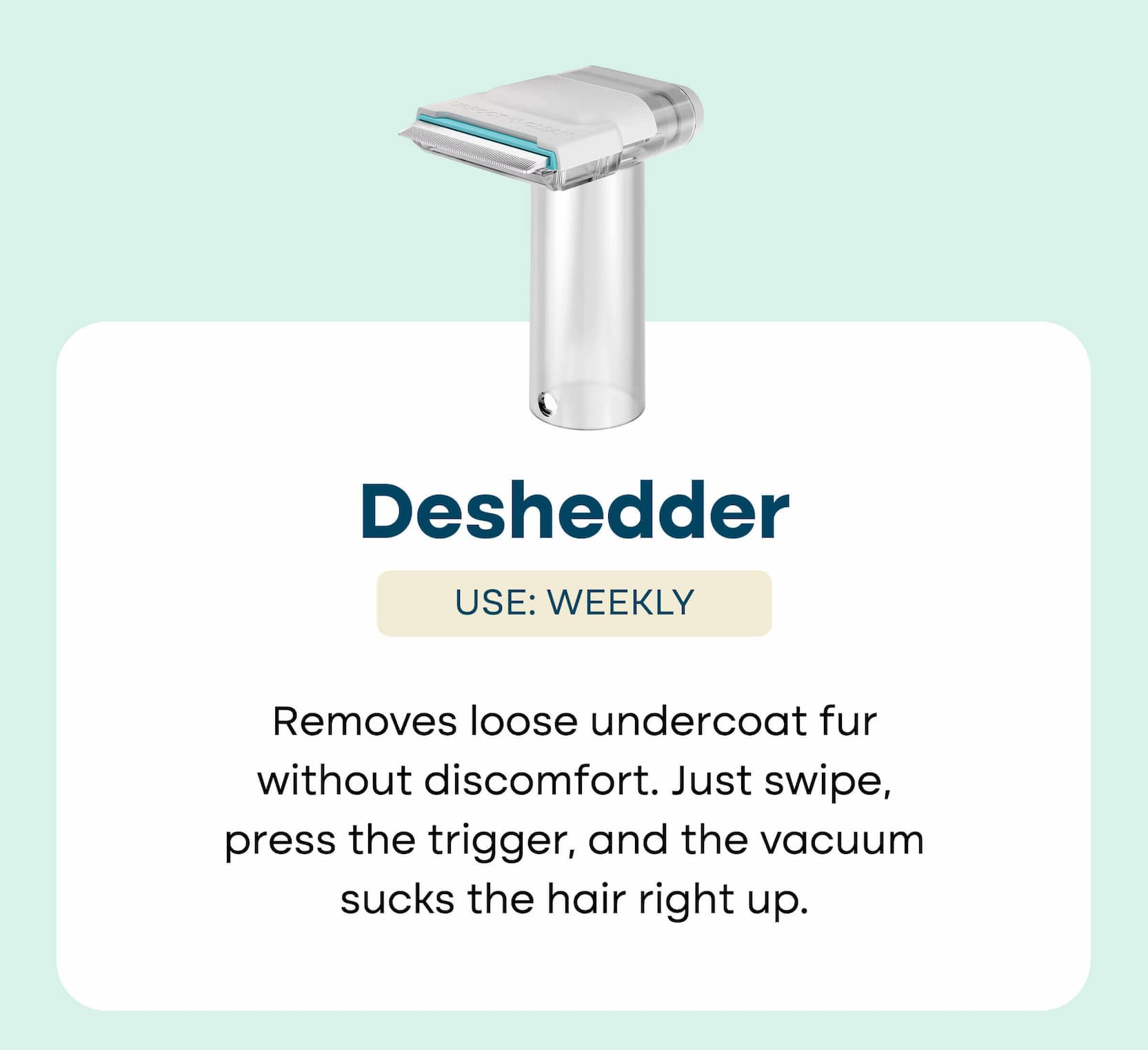 You left your groomer in the cart