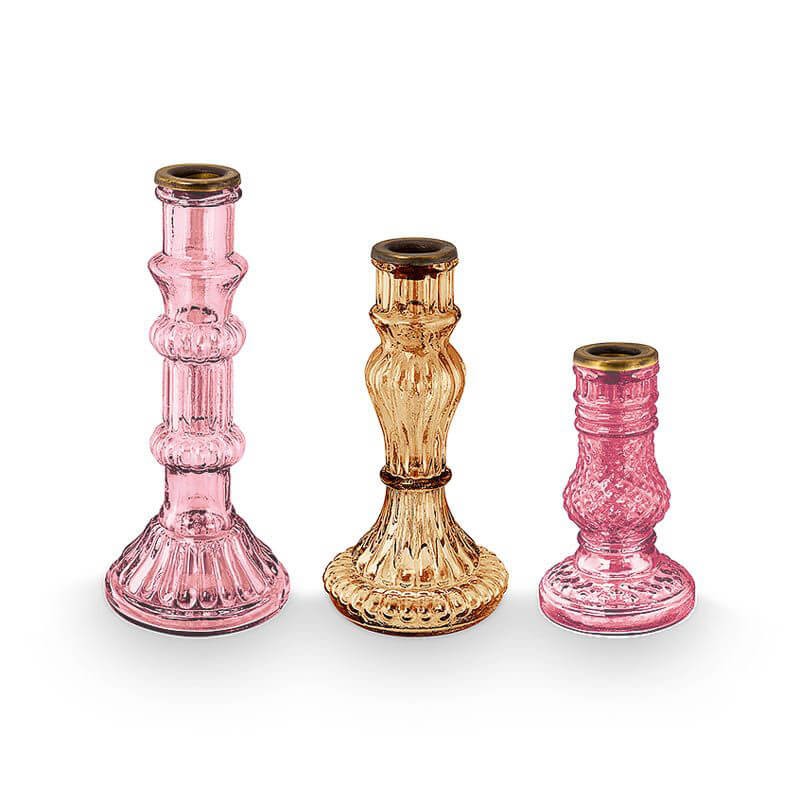 Candelabros de cristal