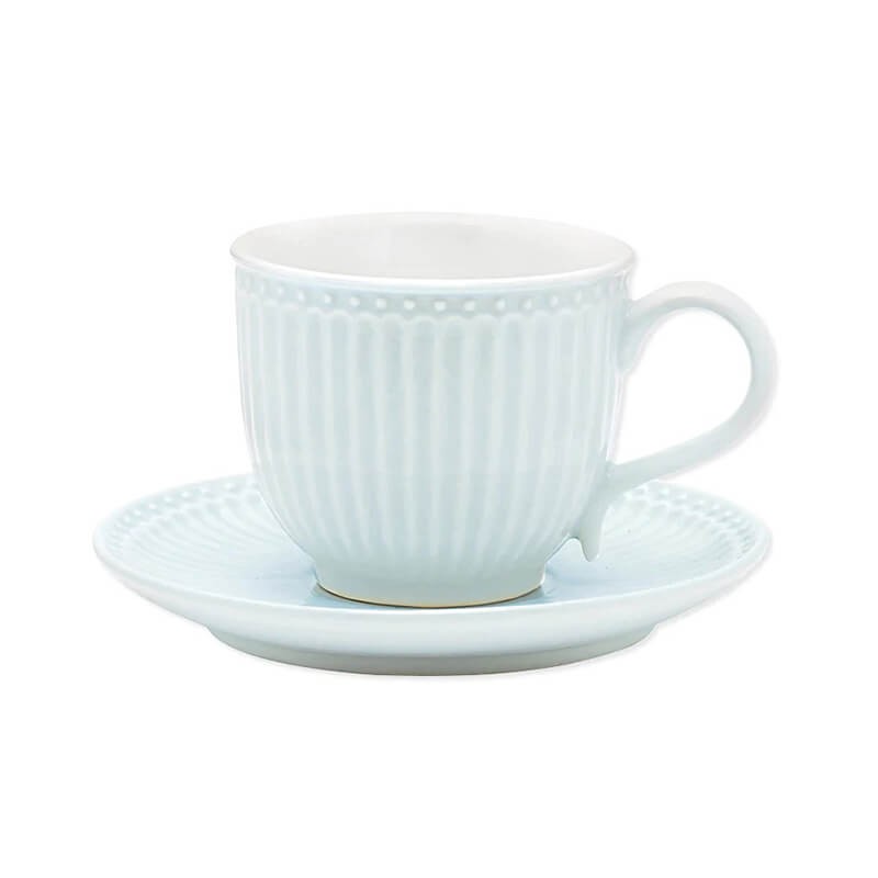 Set de plato y taza Alice