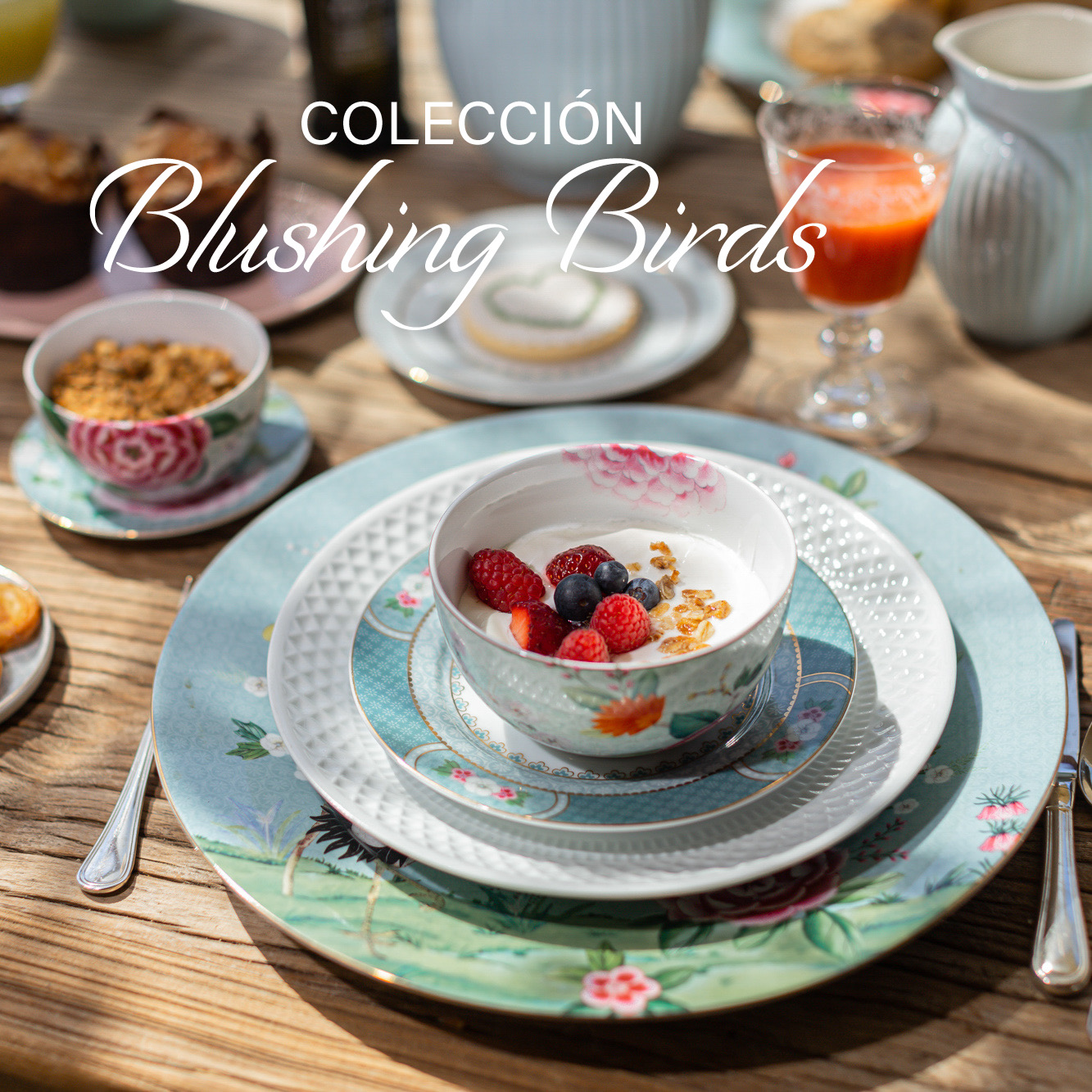 Colección Blushing Birds