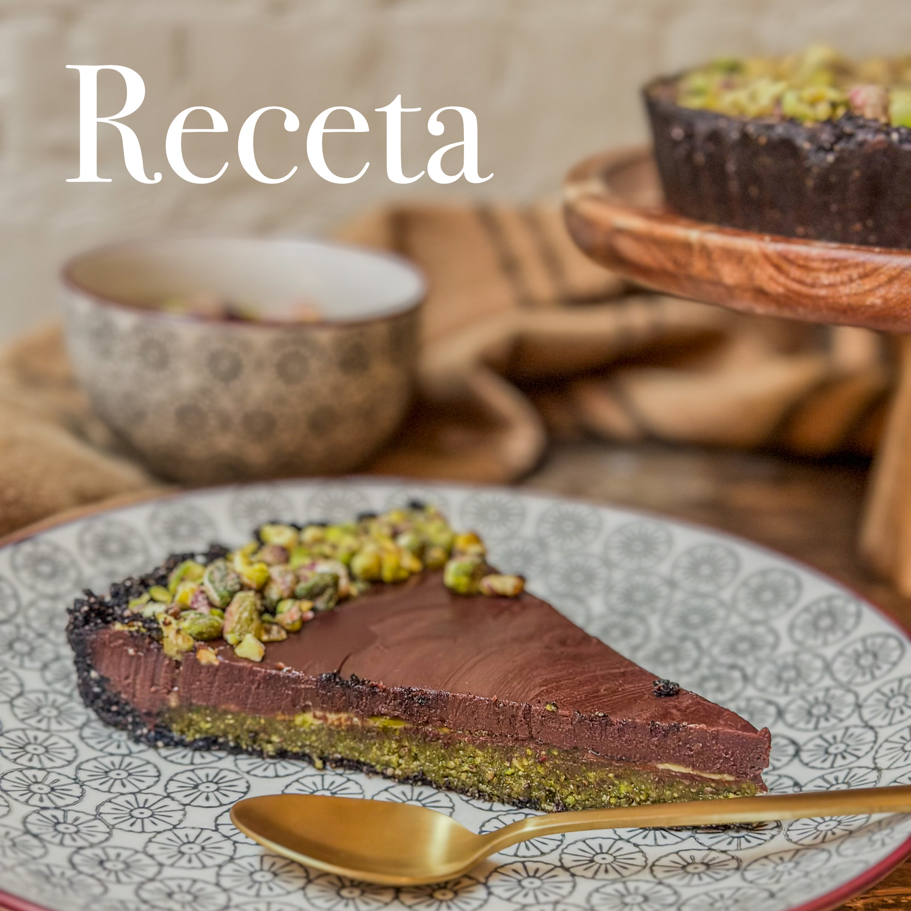 Tarta de Pistacho y Chocolate