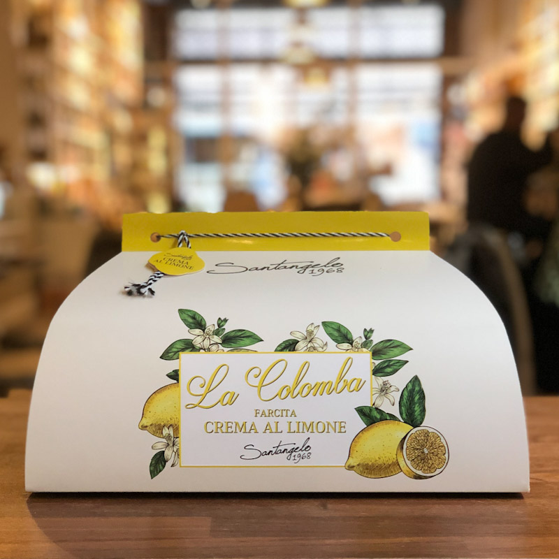 Colomba Pasquale crema de limón