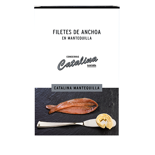 Filete de anchoa en mantequilla