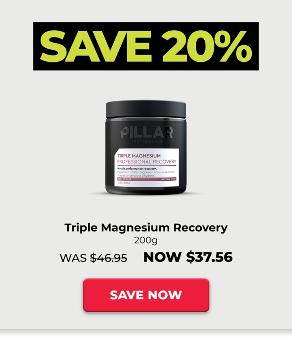 20% OFF PILLAR PERFORMANCE MAGNESIUM