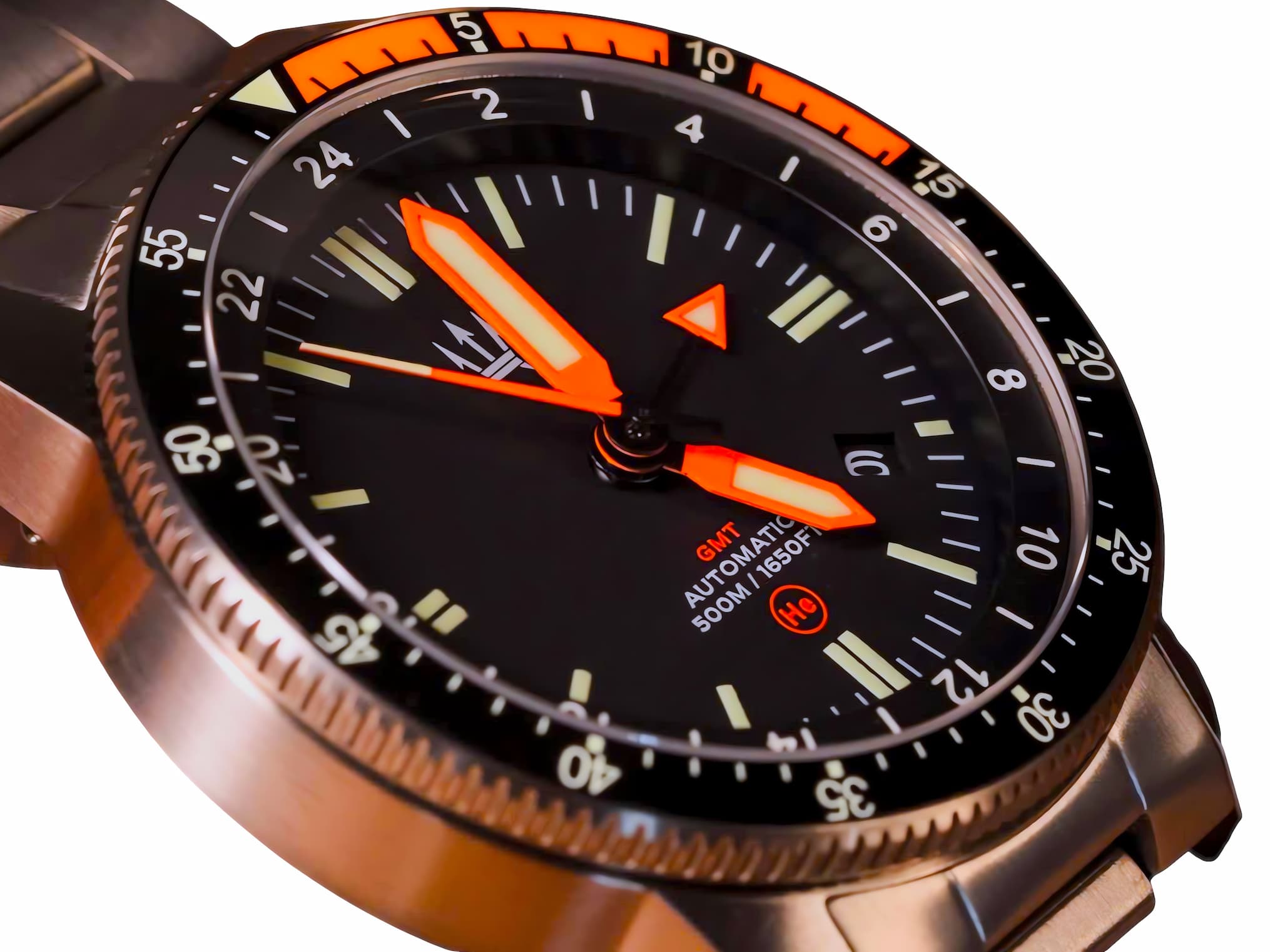 500M Alto Mare 42mm GMT Automatic Watch by Maratac