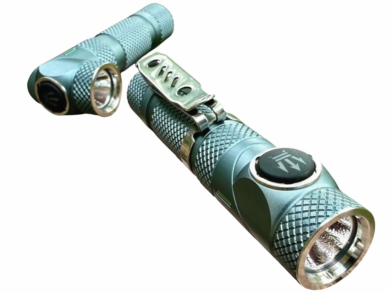 TPF Pivot Pro 14500 AA Flashlight Built-In Afterburner Markers by Maratac