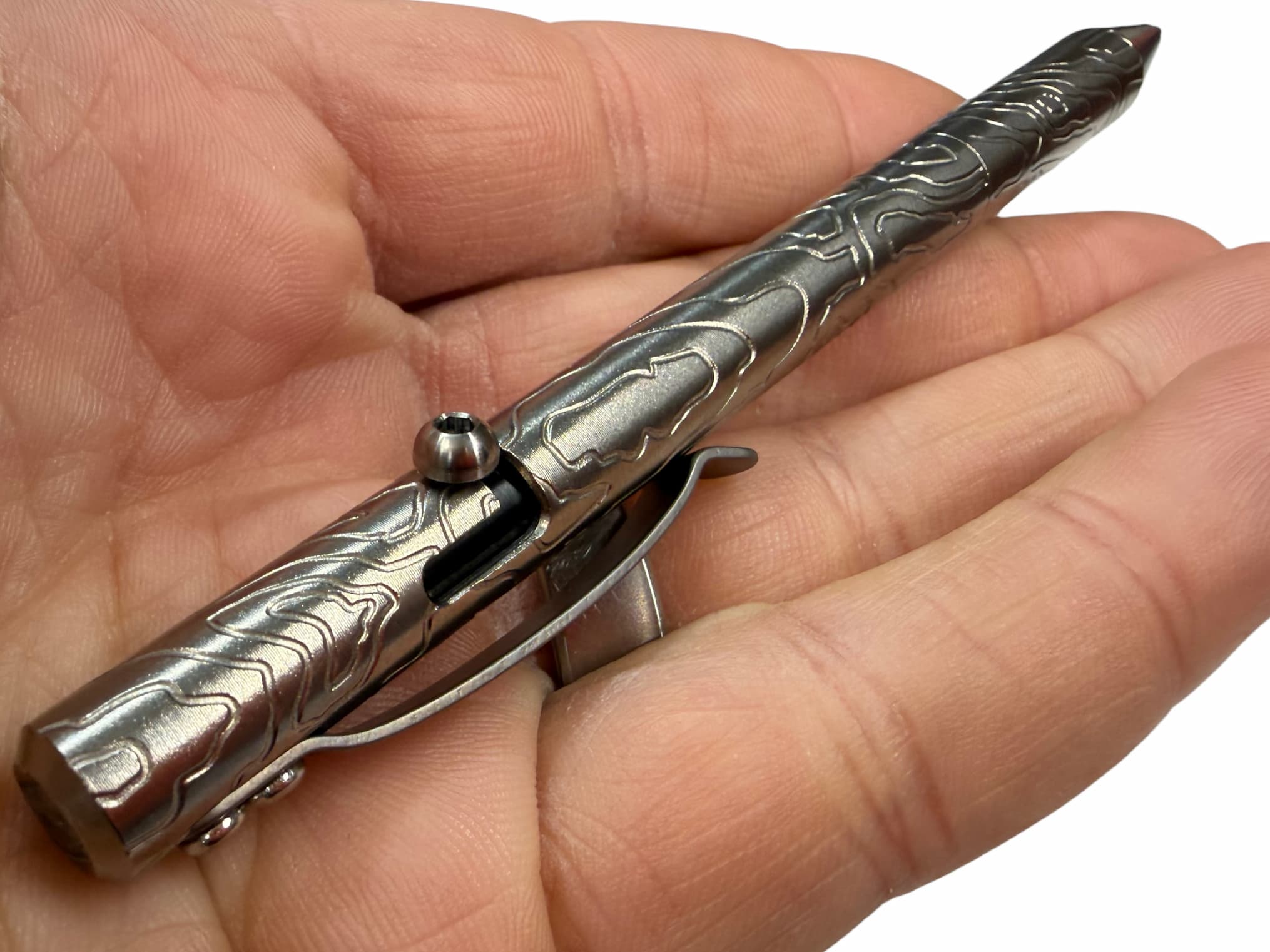 MaxMadCo Design Titanium Bolt Action Pen Gen 3