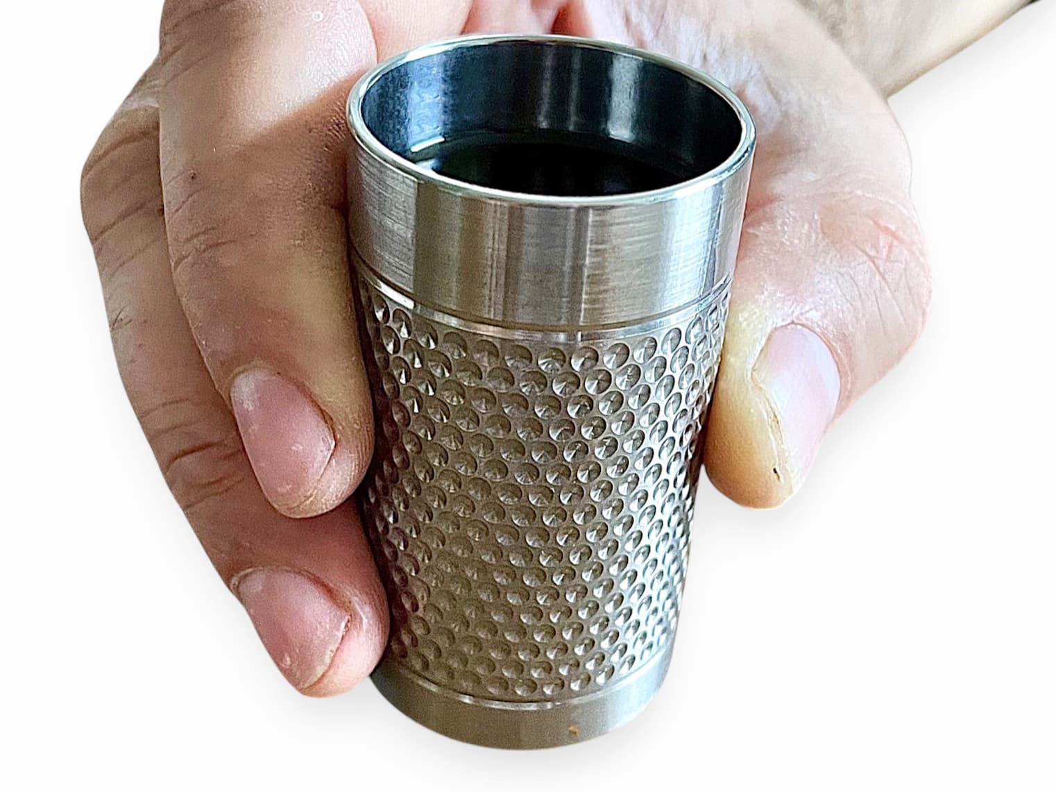 Big Shot Machined Titanium 2oz Glass by Maratac