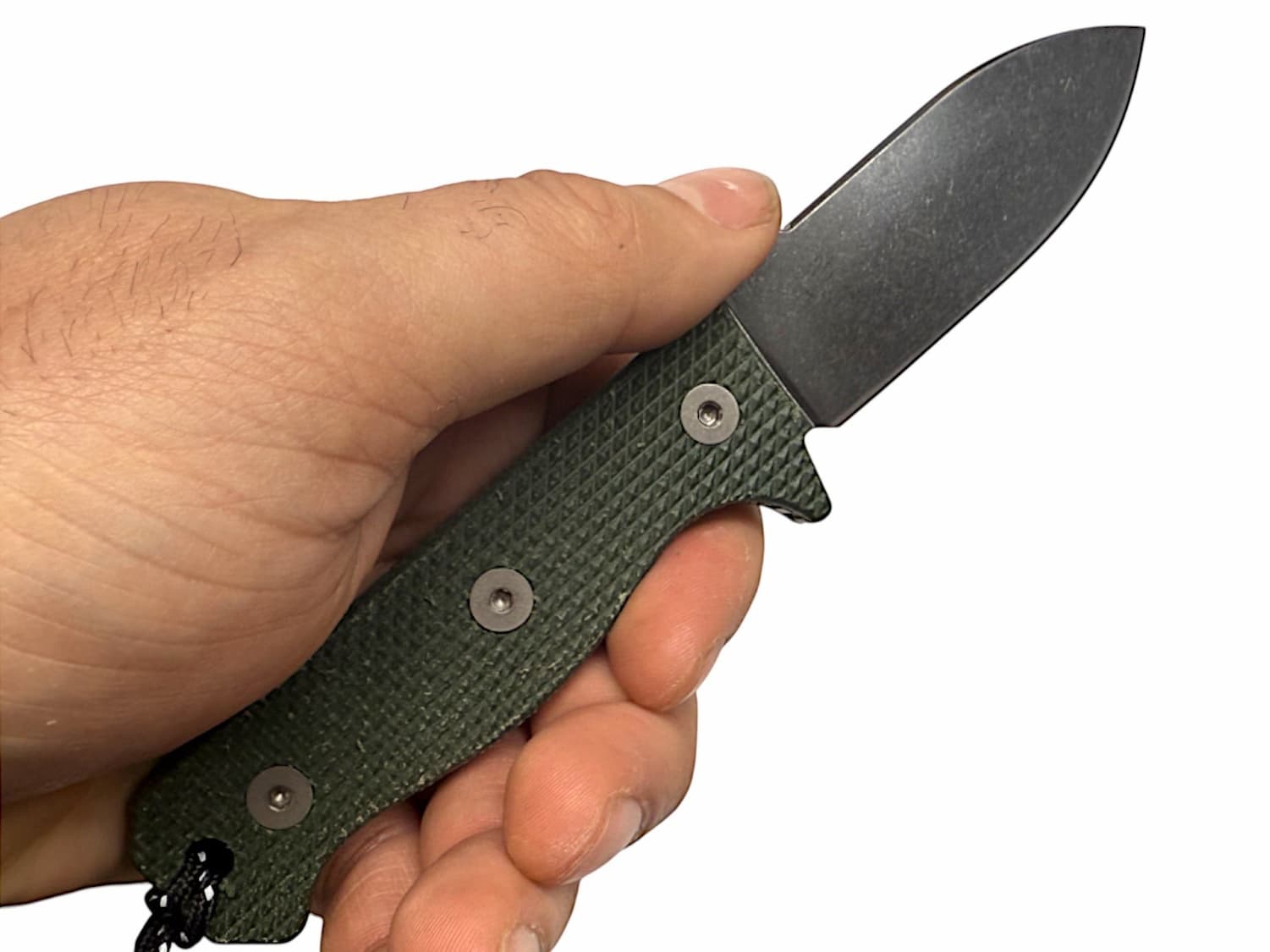 Compact R4A Slim Ready 4 Action Knife D2 Micarta Scales
