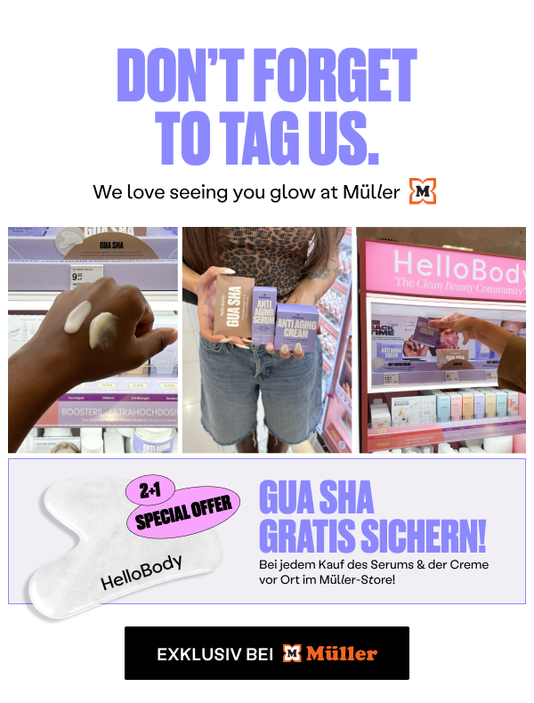 Special Offer: Nur bei Müller! And don't forget to tag us!