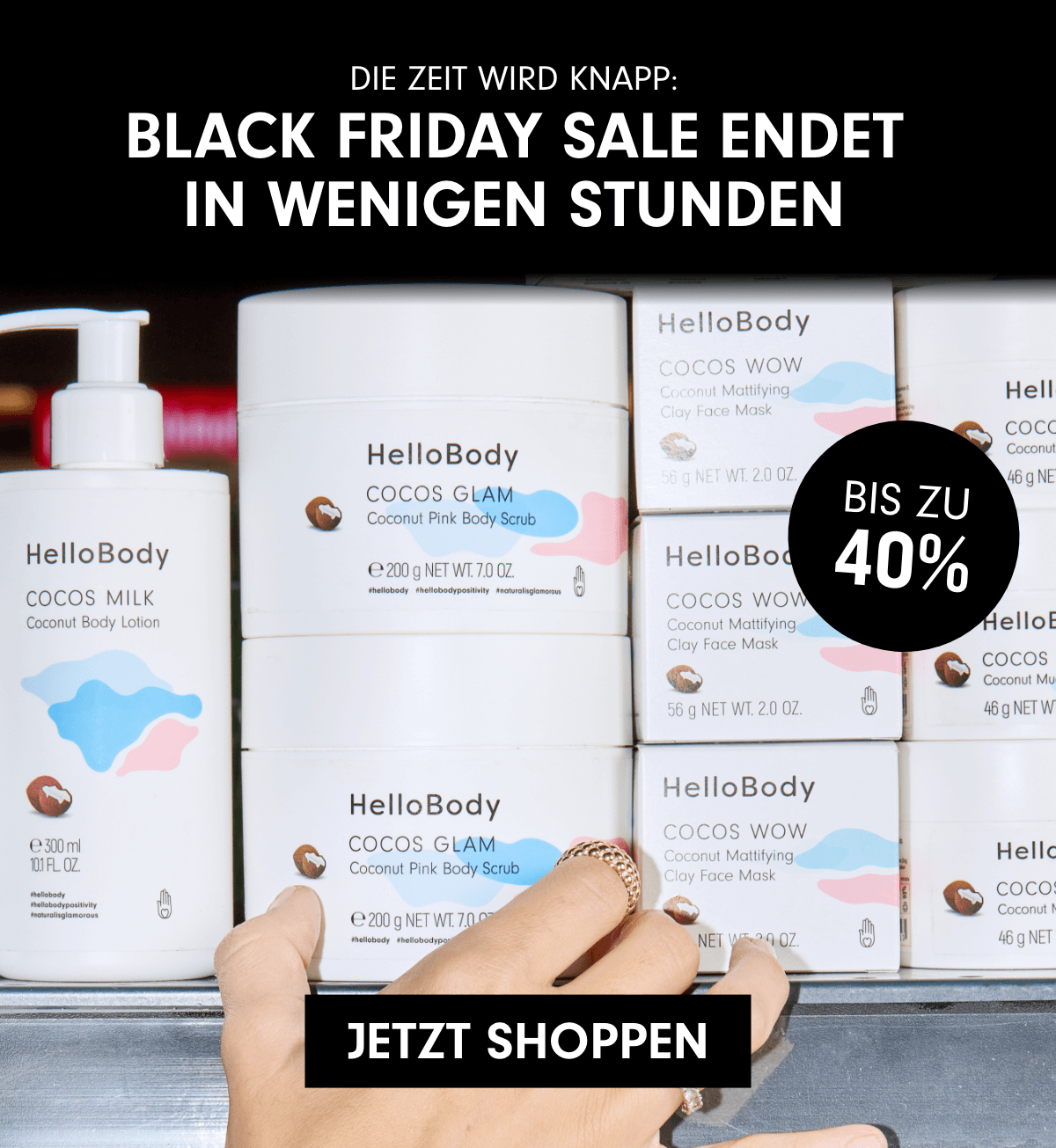 Die Zeit wird knapp: Black Friday Sale endet in wenigen Stunden