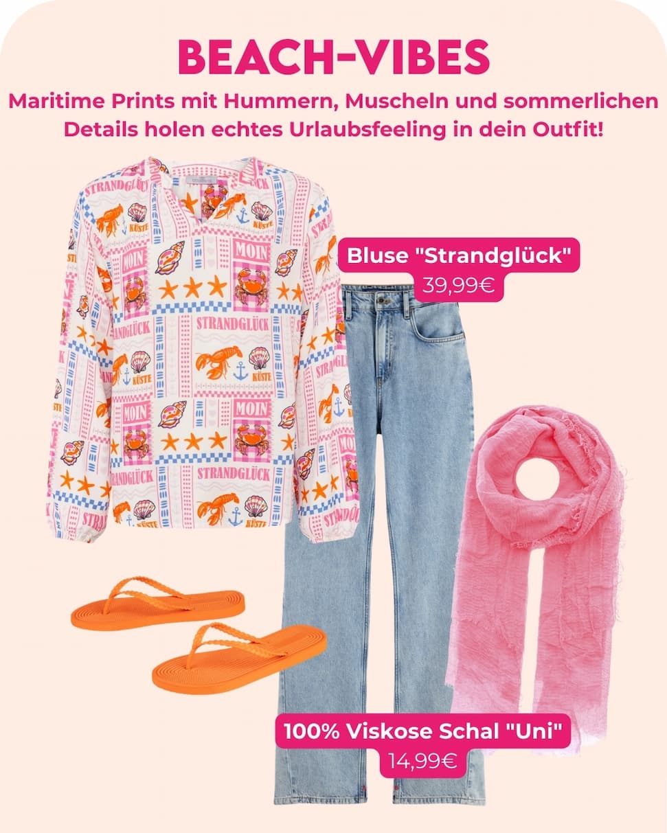 an image of a woman wearing a pink sweater and jeans