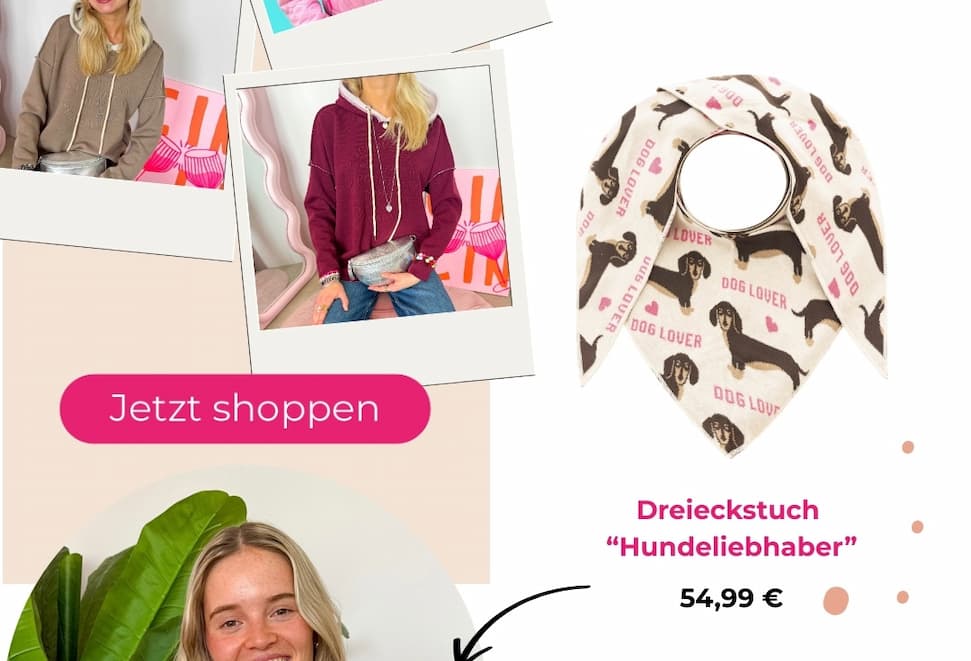 Dreieckstuch "Hundeliebhaber"