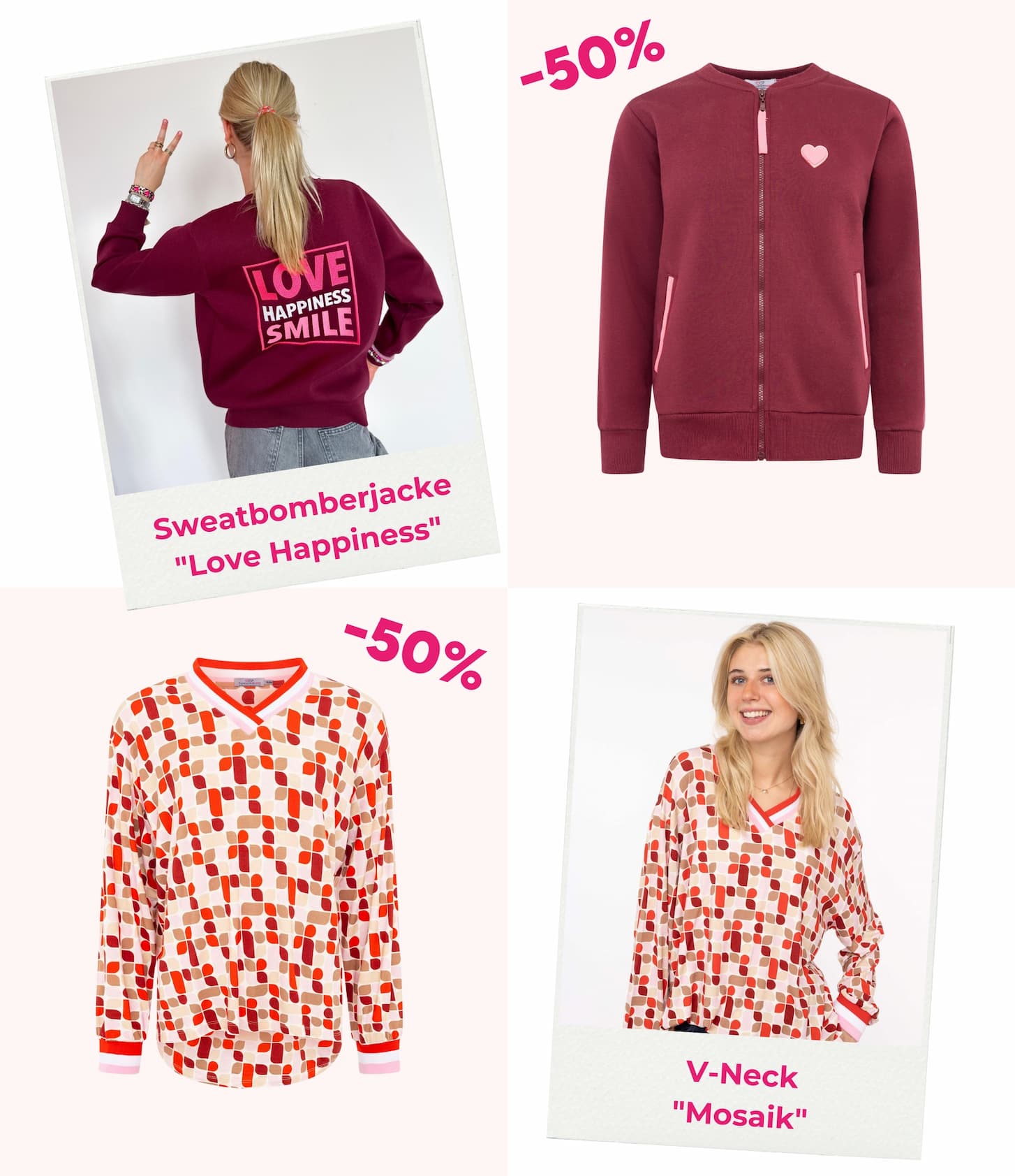 -50% auf Sweat-Styles