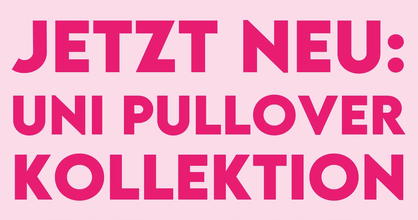 Uni Pullover Kollektion