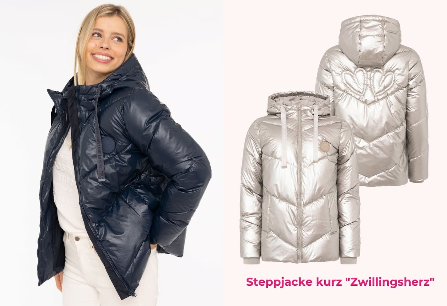 Steppjacke kurz