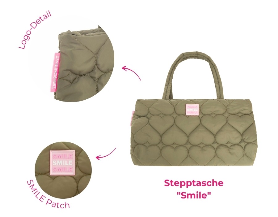 Stepptasche "Smile"