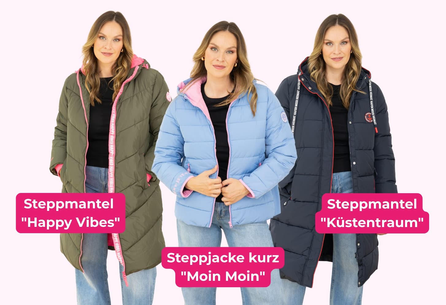 Neue Jacken und Mäntel