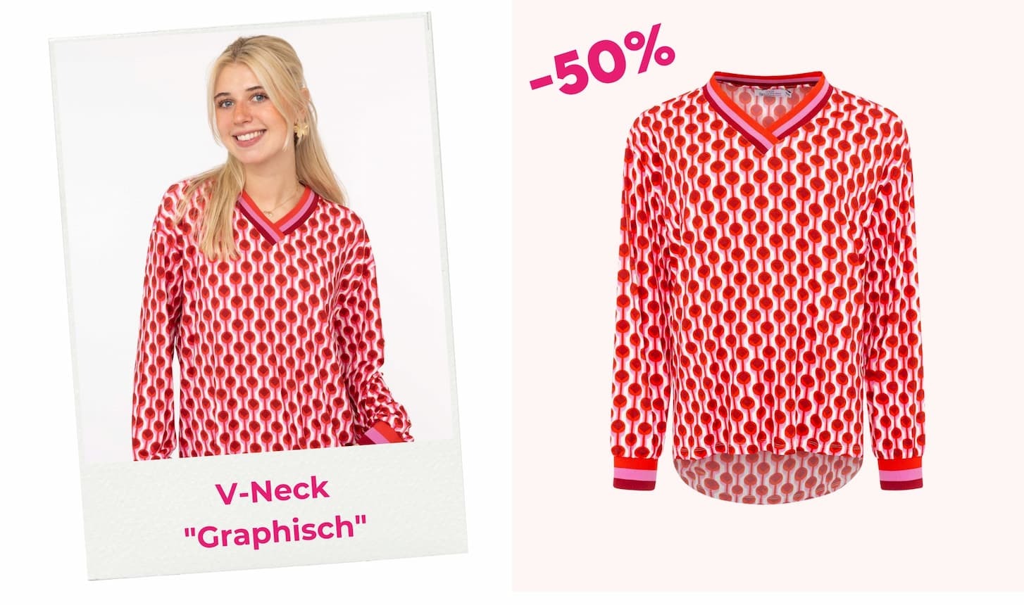 -50% auf V-Necks