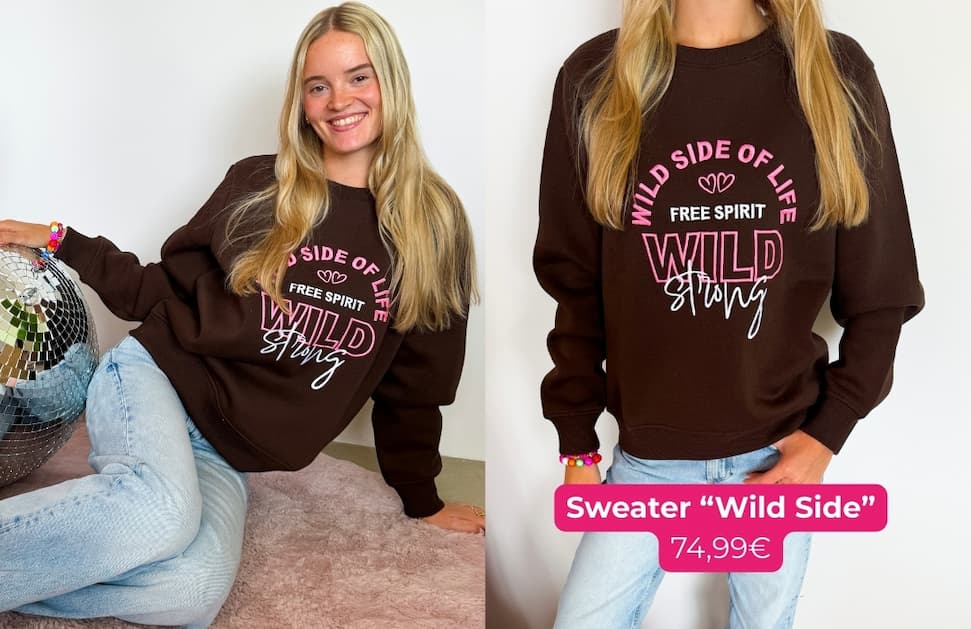 Sweater "Wild Side"