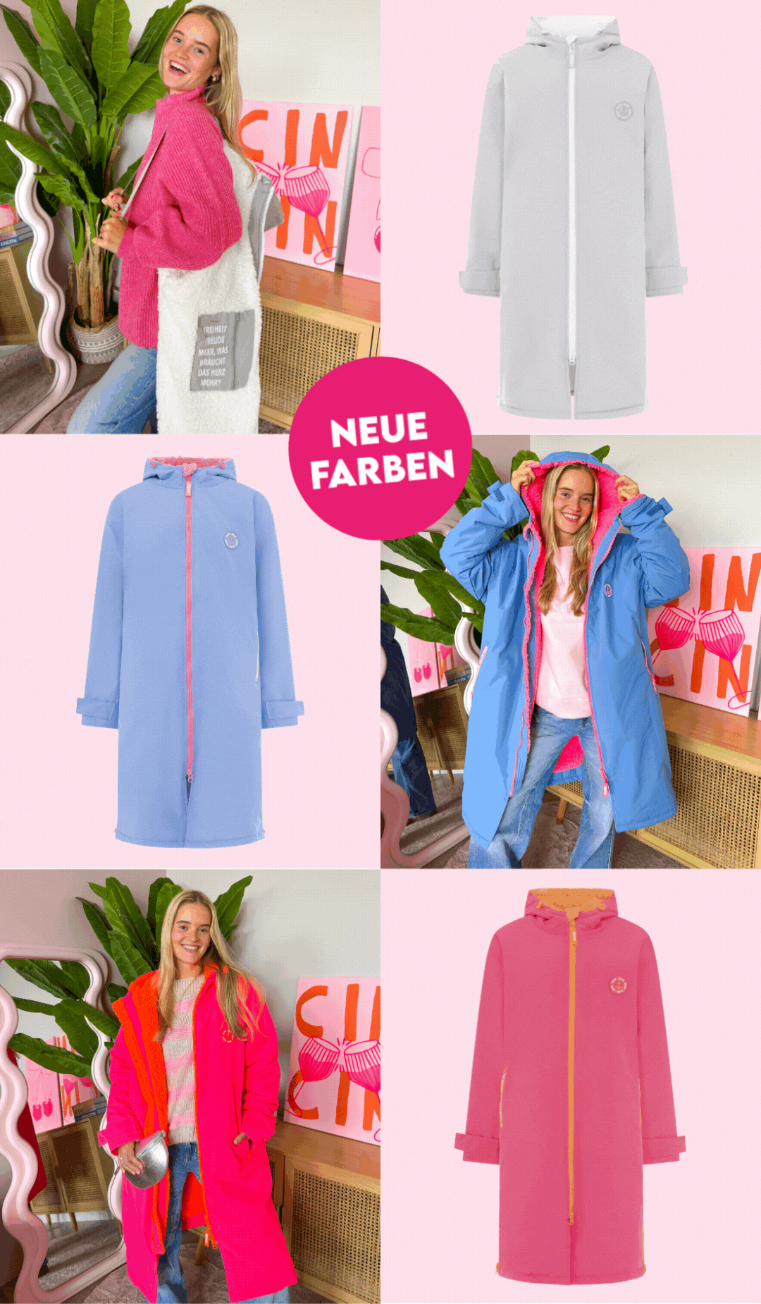 Oversize "Windjacke"