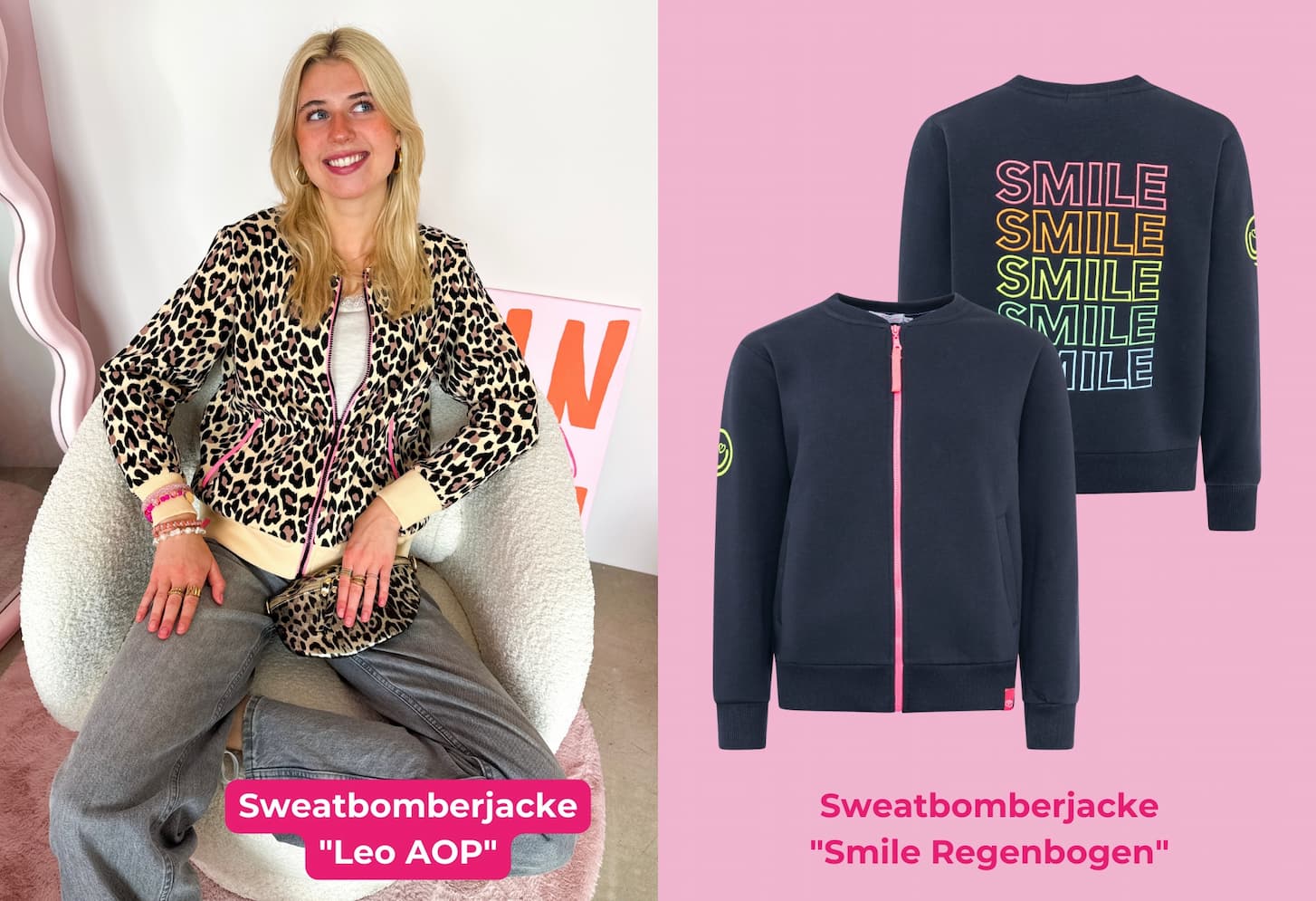 Sweatbomberjacken