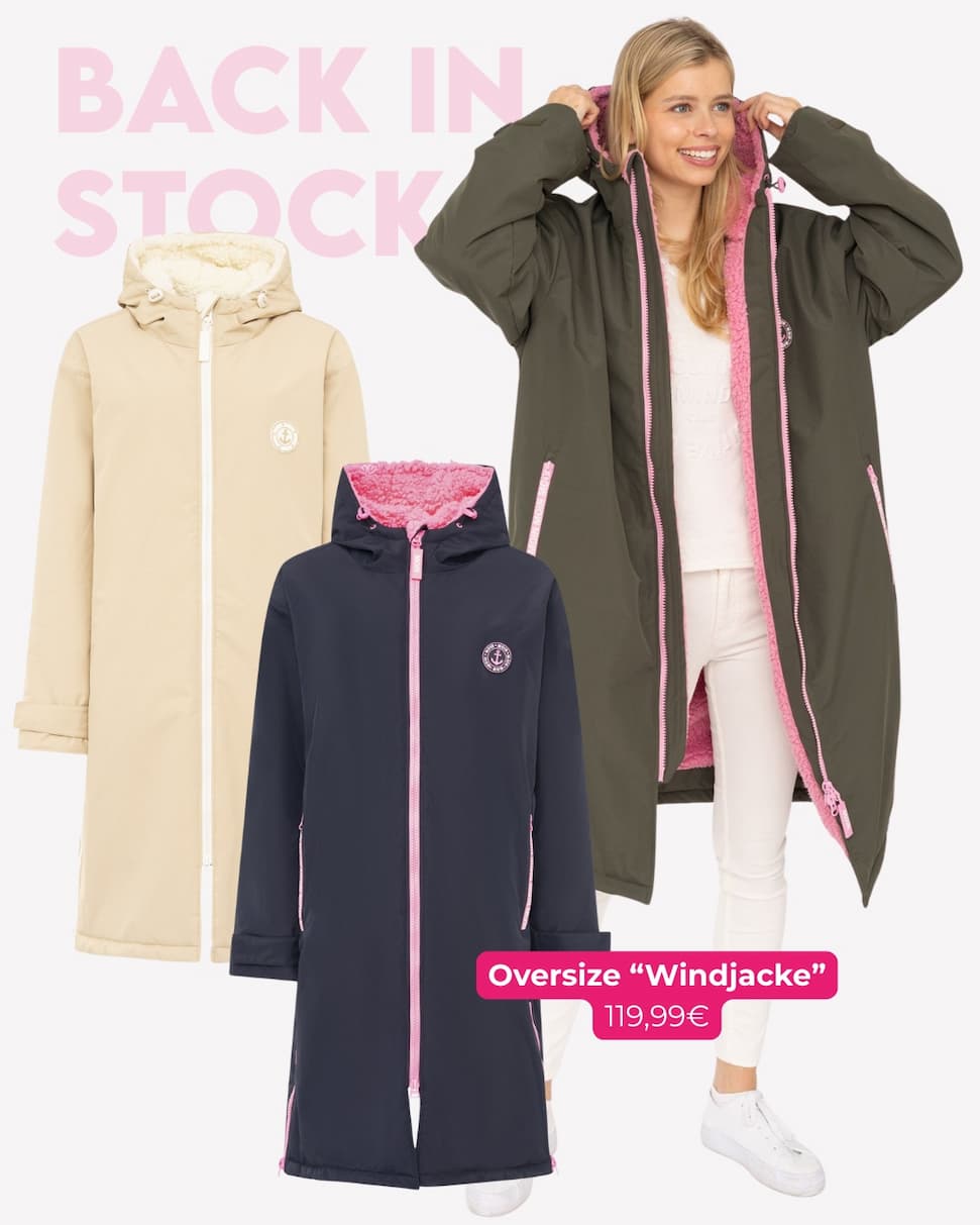 Oversize "Windjacke"