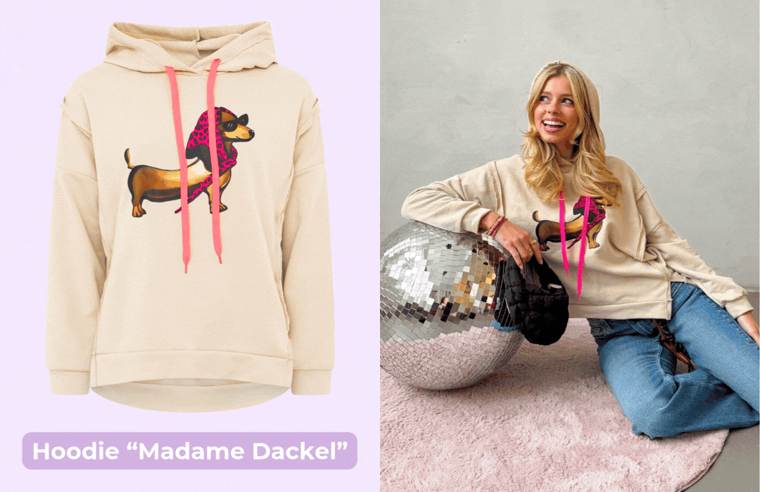 an image of a woman standing next to a green suitcase