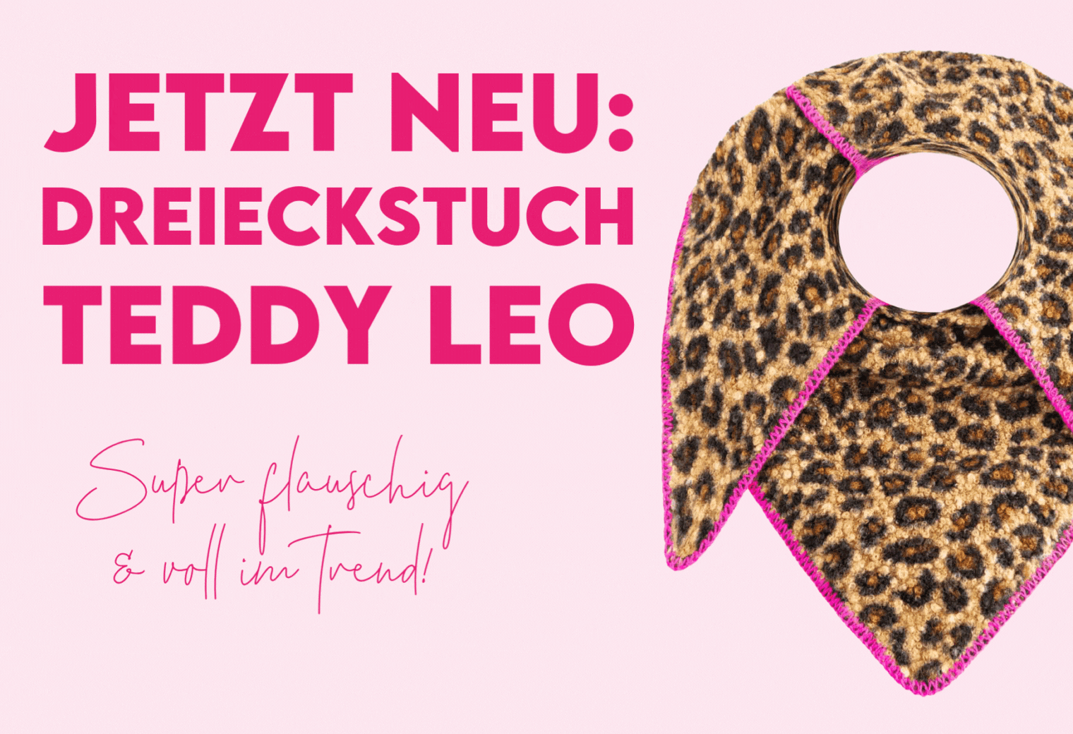 Dreieckstuch Teddy Leo