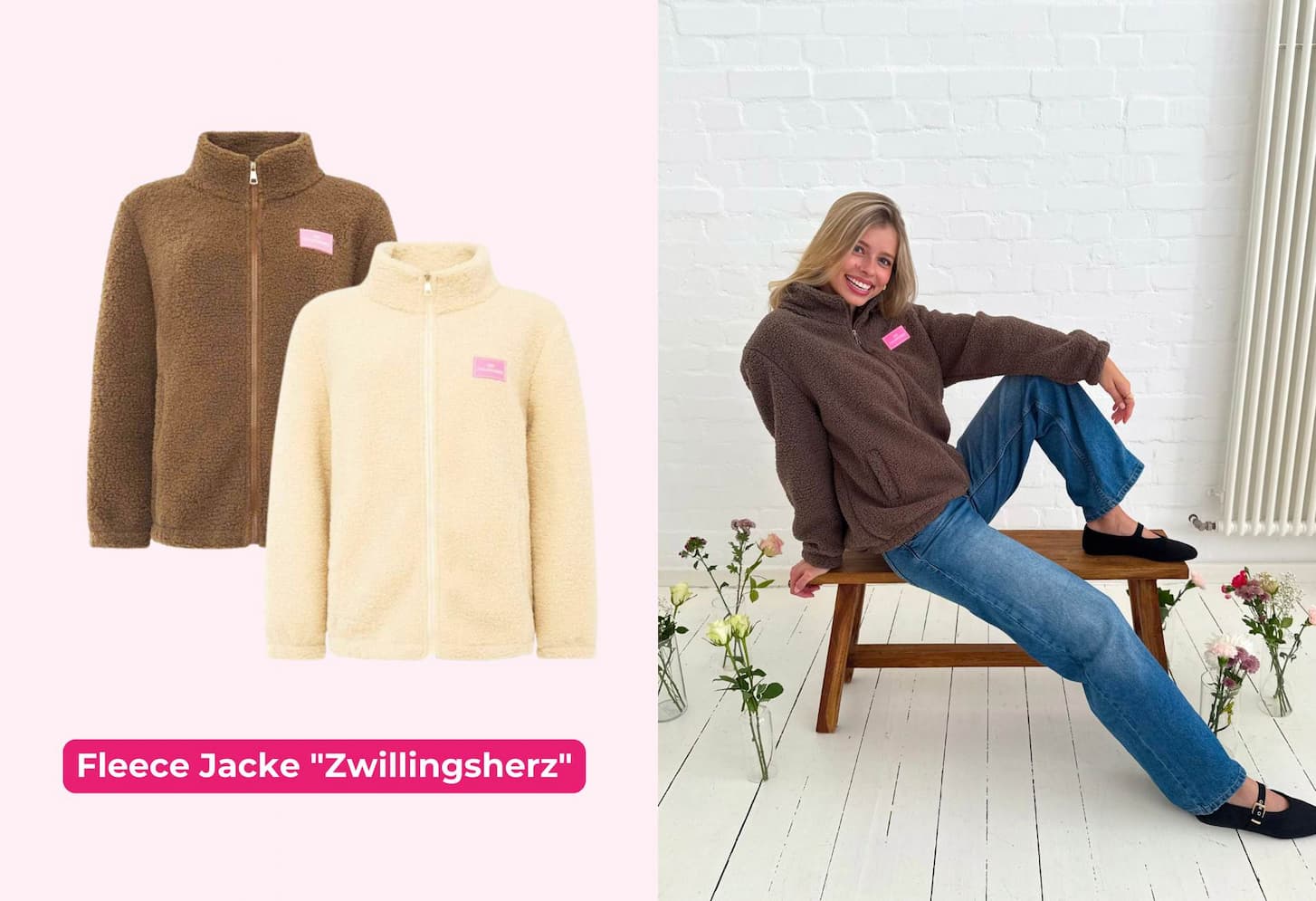 Fleece Jacke