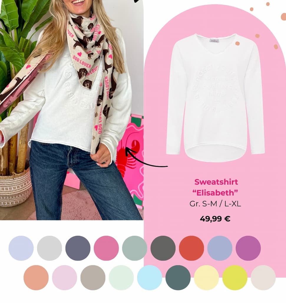 Sweatshirt "Elisabeth"