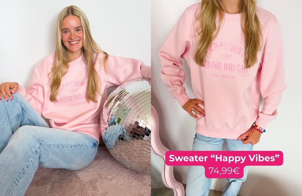 Sweater "Happy Vibes"