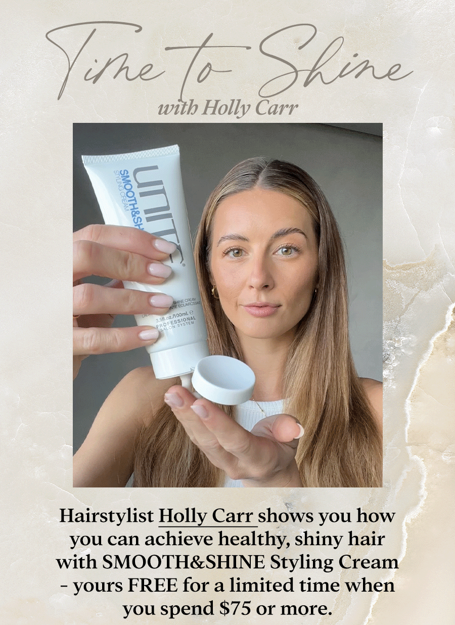 Smooth, Shiny & Yours FREE Unite Hair