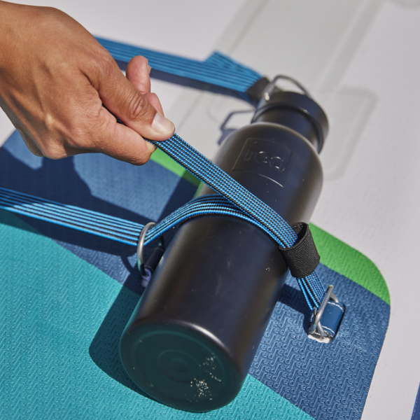 Black Stainless steel bottle on 12'0" Compact