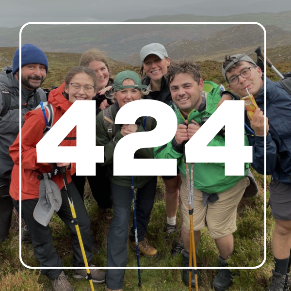 Team Red taking part in the Hike Bike Paddle Challenge 2023