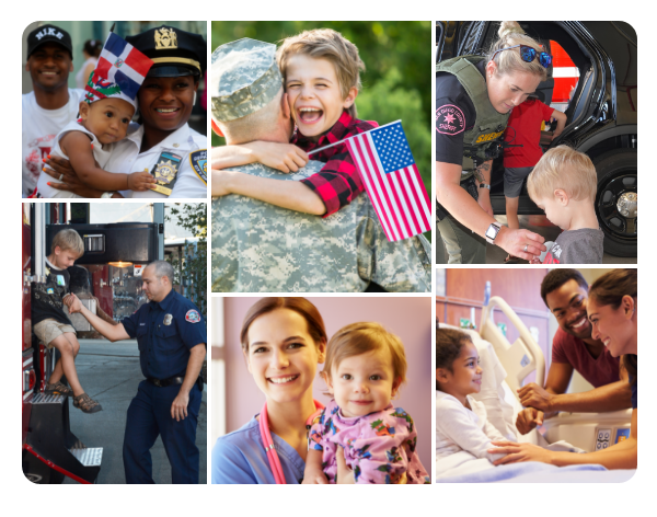 Military Members, Healthcare Workers, Teachers, and First Responders enjoy an exclusive 25% off* now through May 31st, 2023.