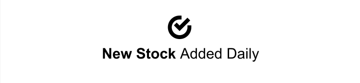 New stock added daily