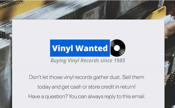 Vinyl Wanted