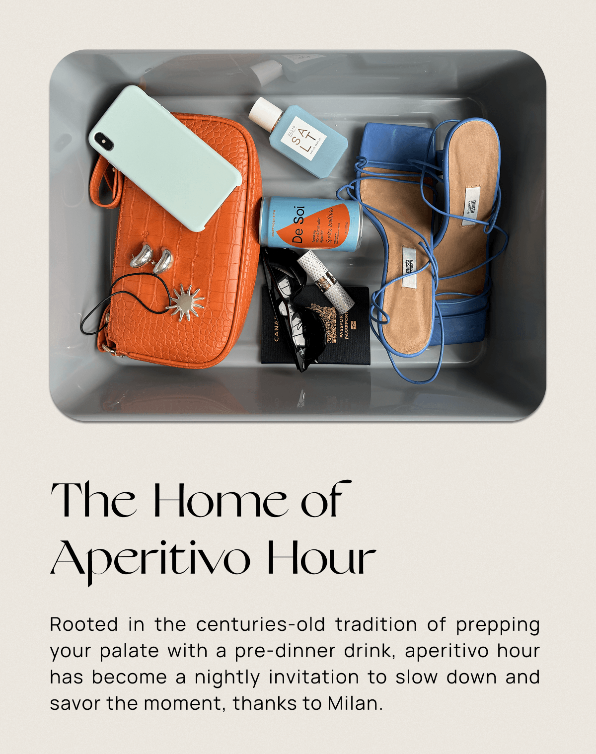 The Home of Aperitivo Hour | Rooted in the centuries-old tradition of prepping your palate with a pre-dinner drink, aperitivo hour has become a nightly invitation to slow down and savor the moment, thanks to Milan.