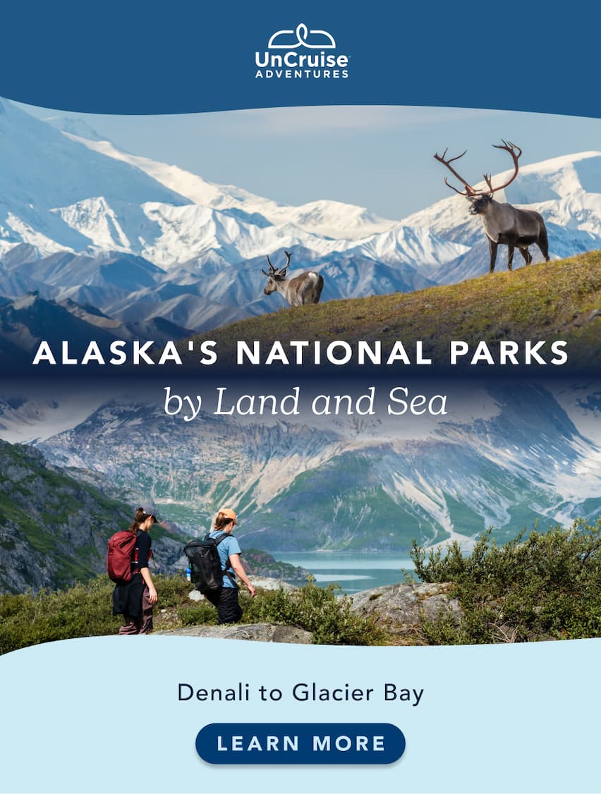 Alaska's National Parks by Land and Sea. Denali to Glacier Bay.