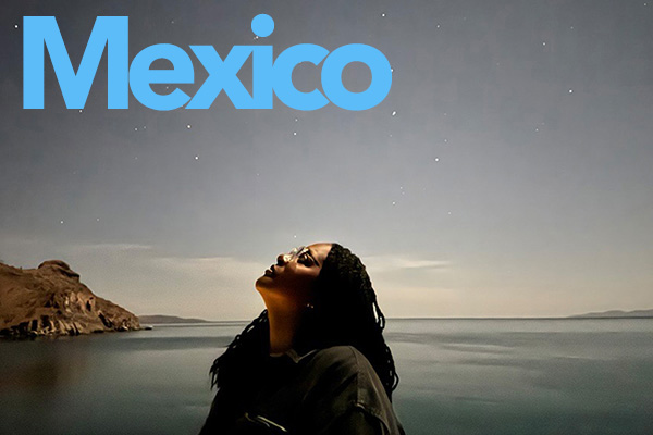 woman stargazing in Baja, California, Mexico | UnCruise Adventures