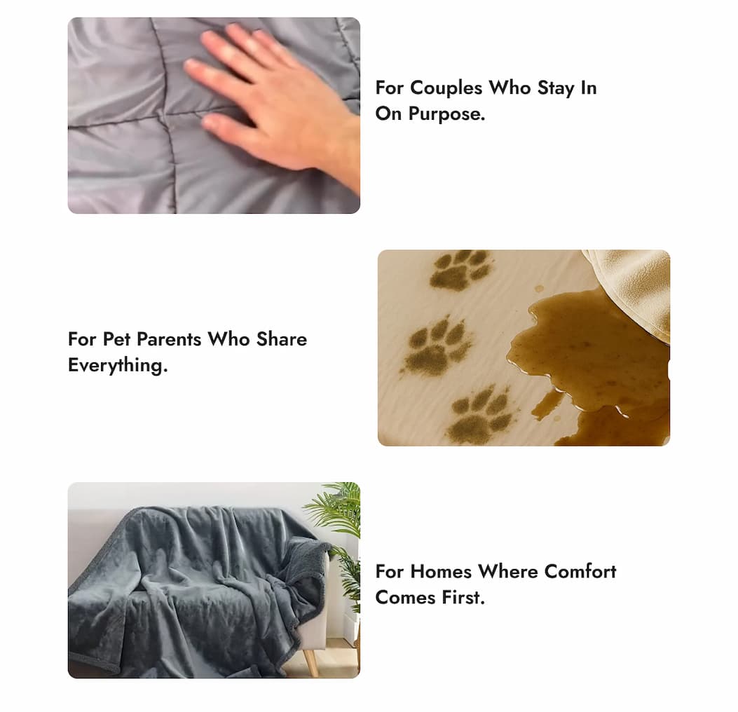 LoveGuard™ - Waterproof Couples Blanket