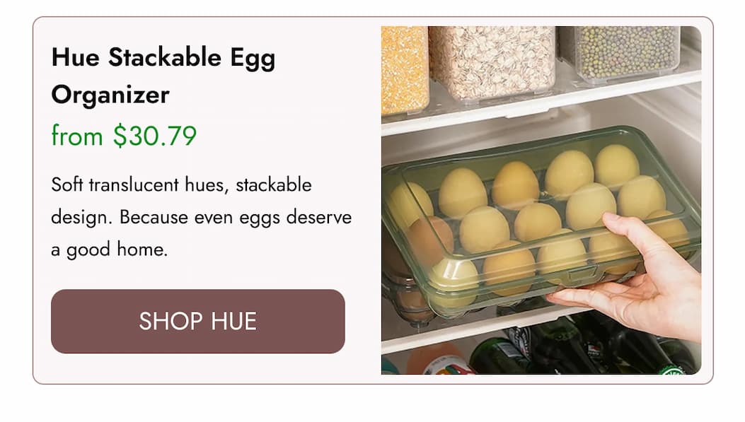 Hue Stackable Egg Organizer 