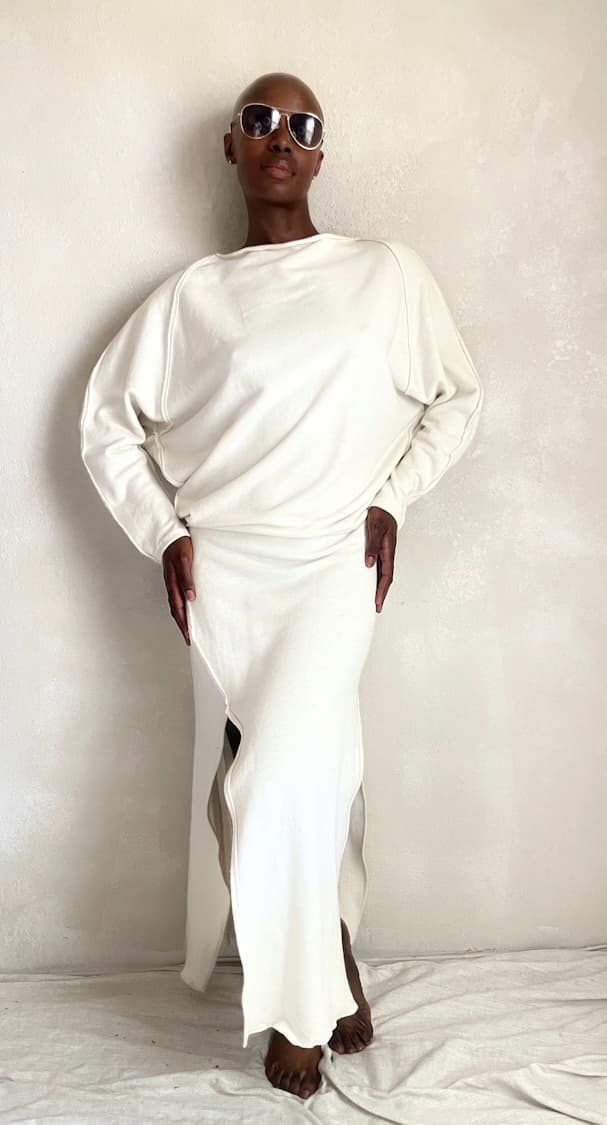 knit petite dress Blush 3/4 Sleeve Textured Knit Dress main image 1
