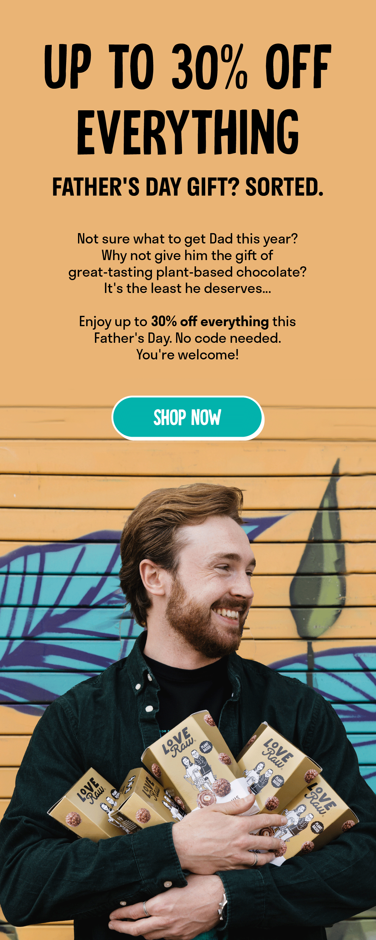 Father's Day? Sorted. Love Raw